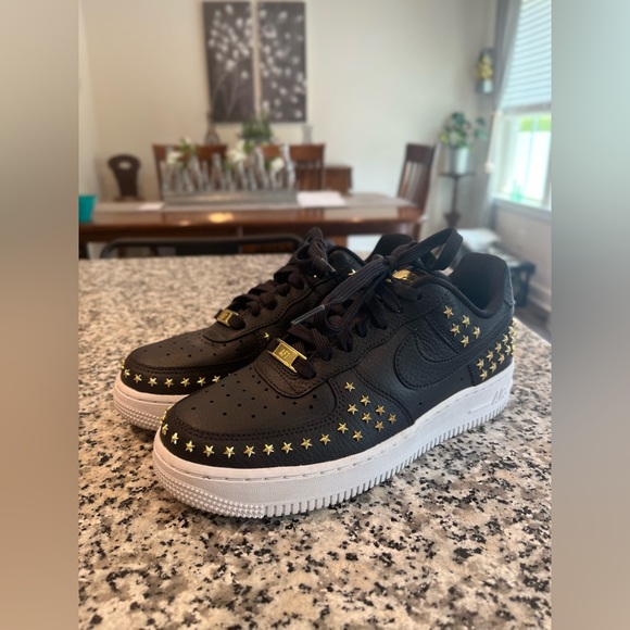 studded air force ones womens